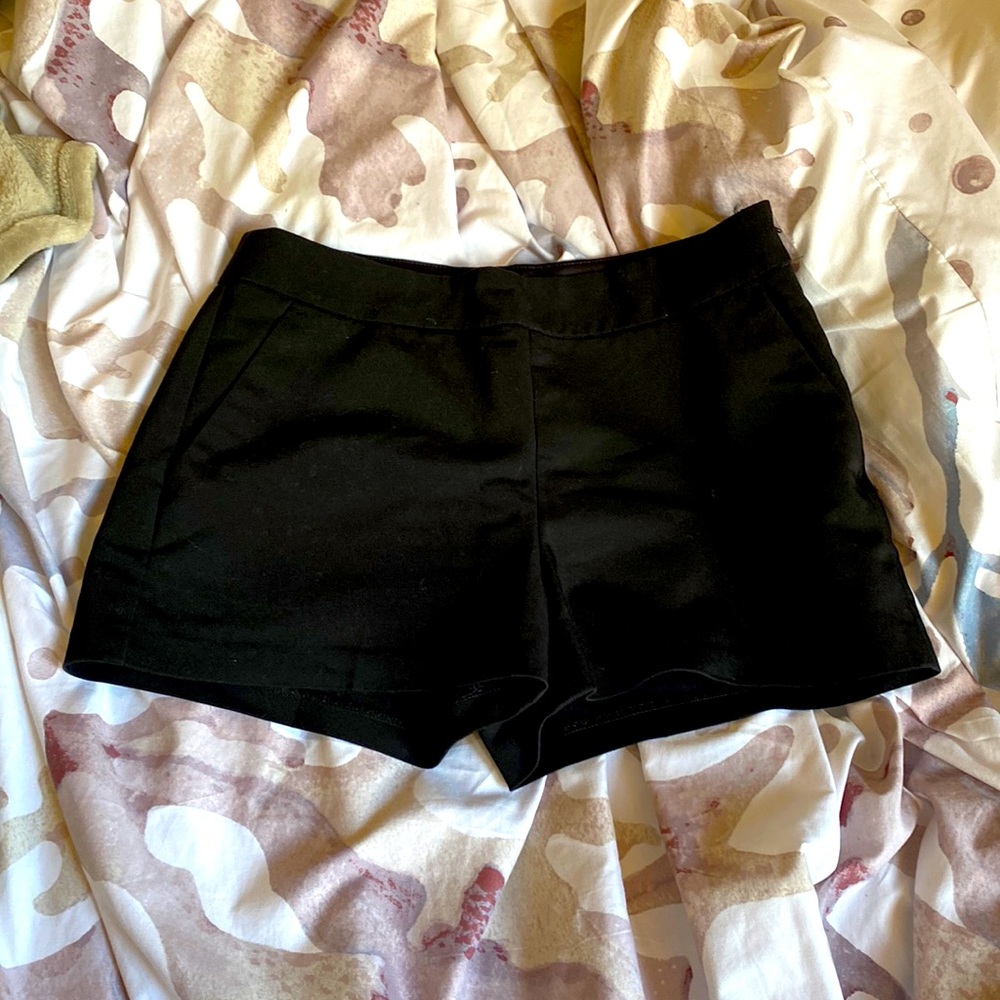 Express black high waist shorts